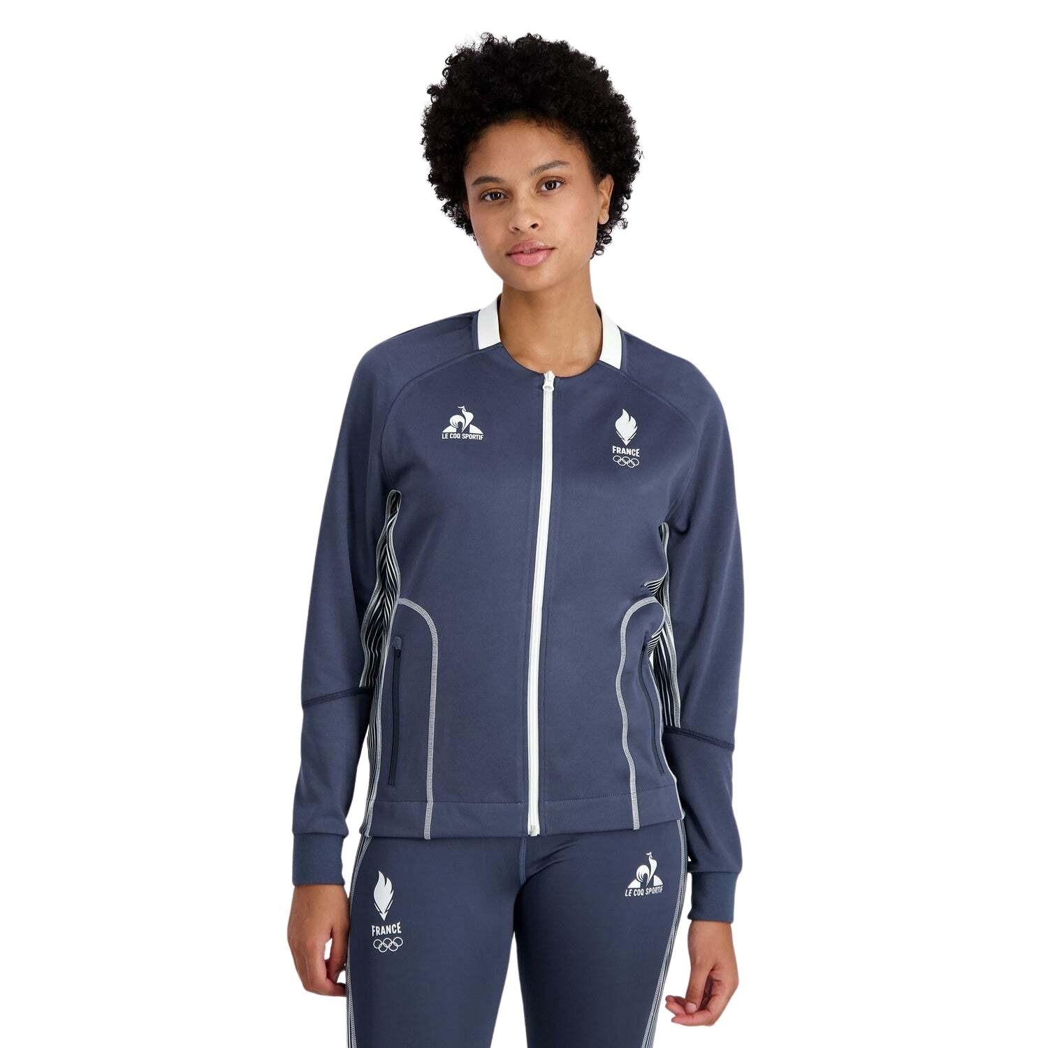 Le Coq Sportif  trainingsjacke mit reißverschuss damen e coq sportif n° 2 