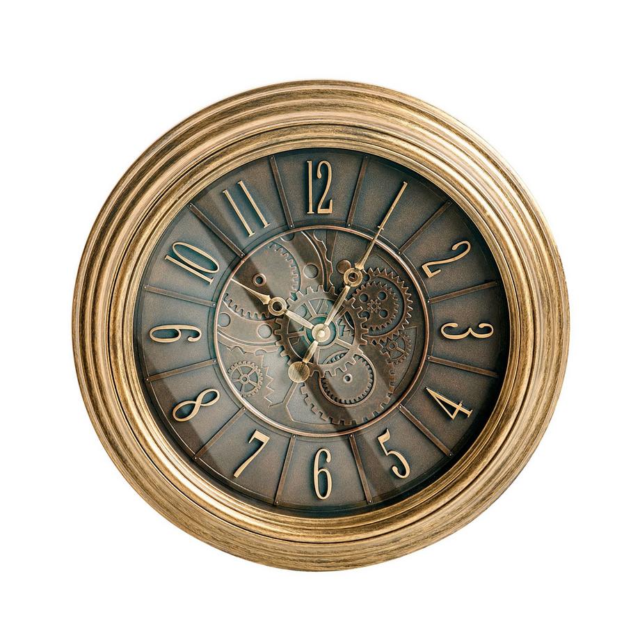 Wanduhr aus Kunststoff Klassisch CAUDETE