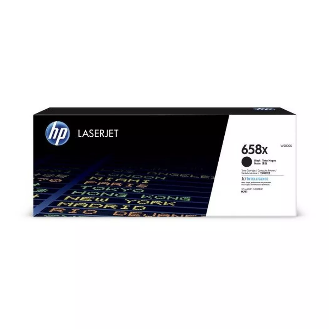 Hewlett-Packard – HP Toner 658X schwarz W2000X CLJ Enterprise M751 33’000 S., One Size