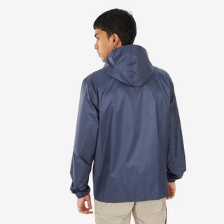 QUECHUA  VESTE RAINCUT FULLZIP BLEU 