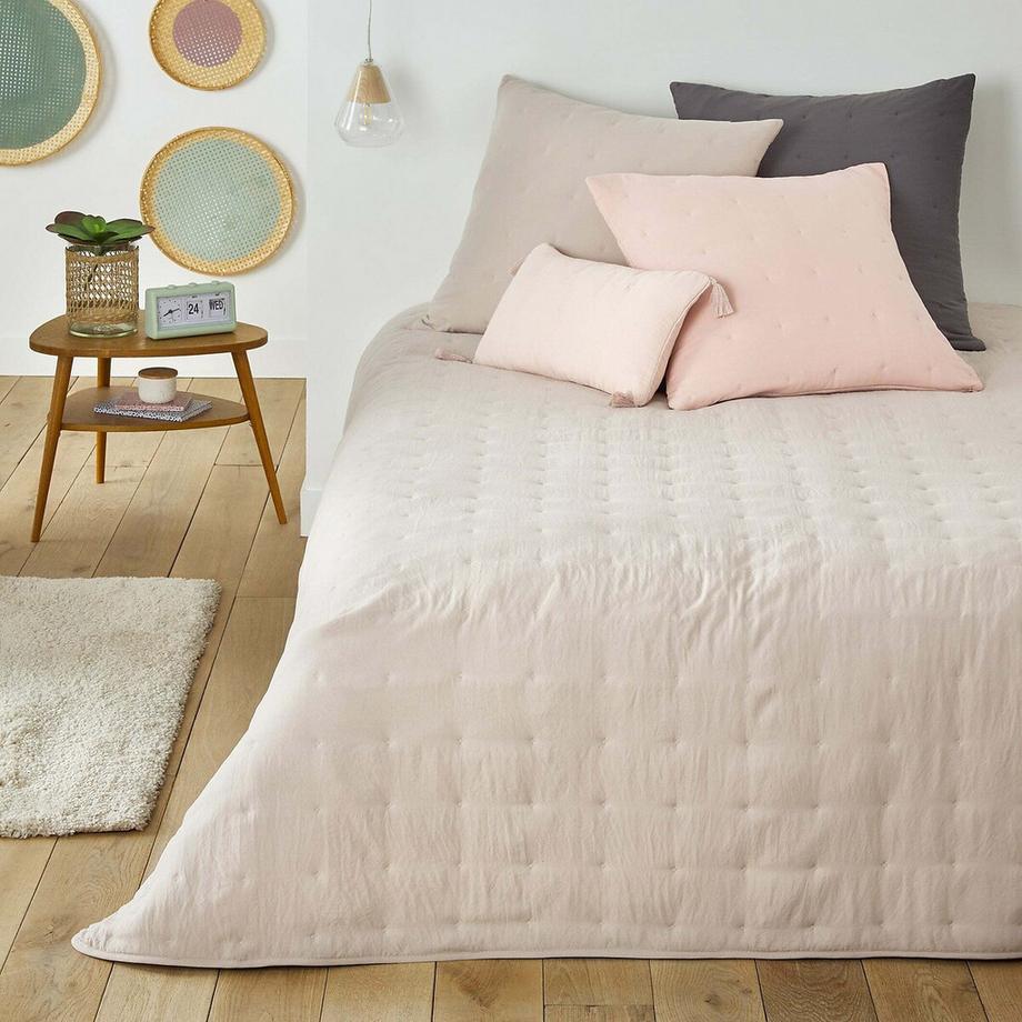 La Redoute Intérieurs Housse de coussin Loja microfibre prélavée  