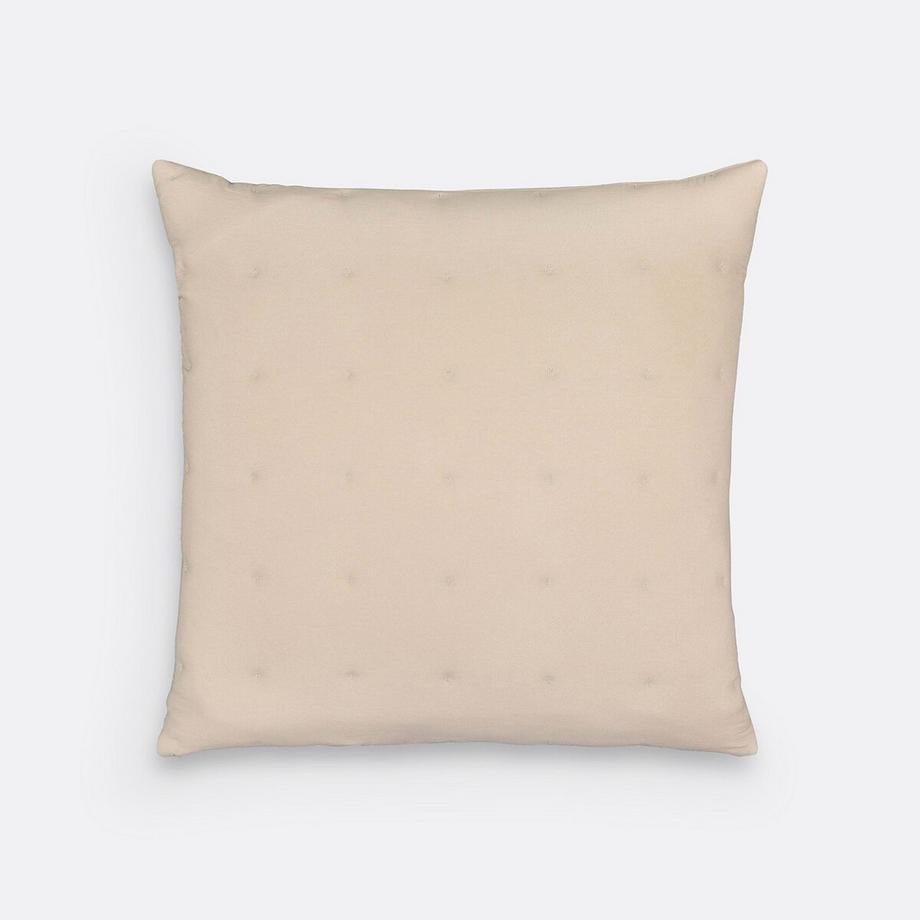 Housse de coussin microfibre lavée 65x65cm