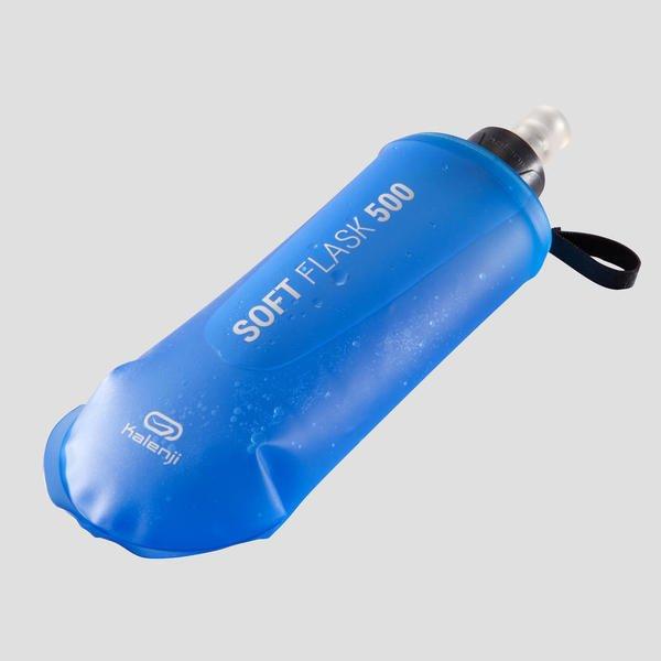 KALENJI  Soft Flask Trinkflasche weich Trail Running 500 ml blau 