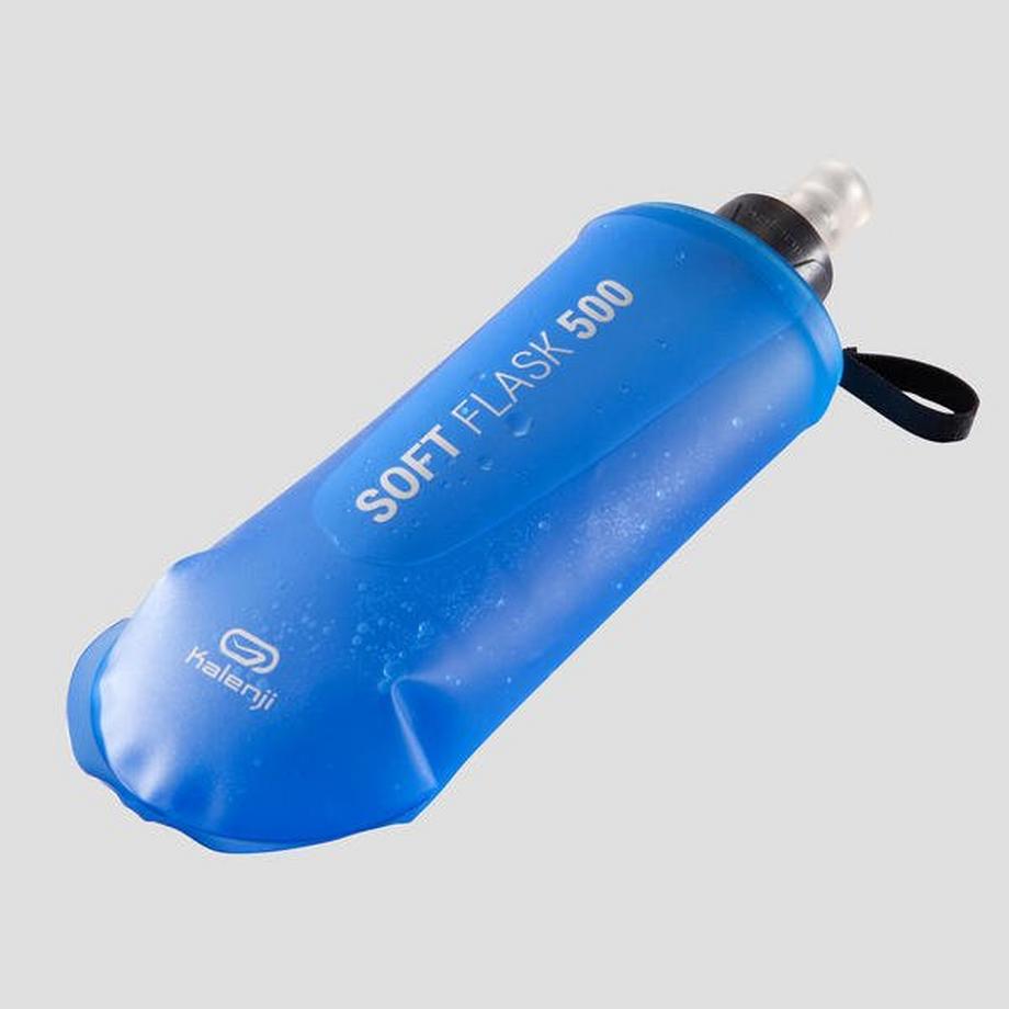KALENJI  Soft Flask Trinkflasche weich Trail Running 500 ml blau 