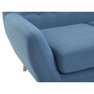 Beliani Ecksofa aus Polyester Retro MOTALA  