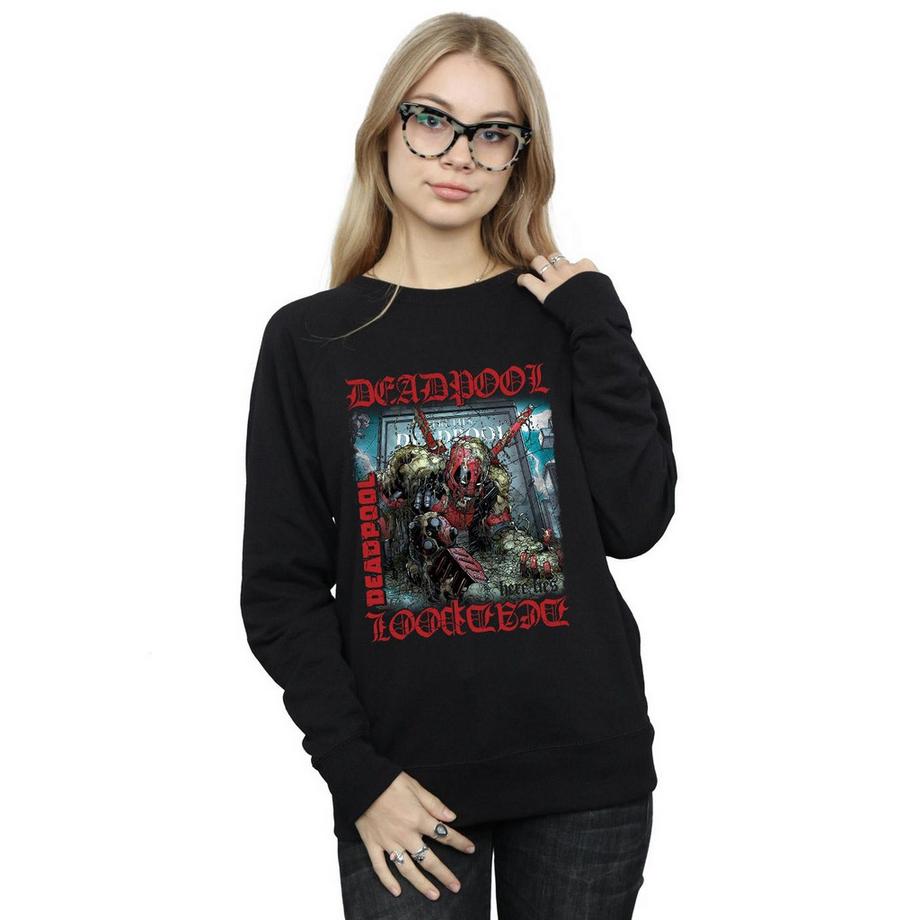 MARVEL Deadpool Here Lies Sweatshirt  