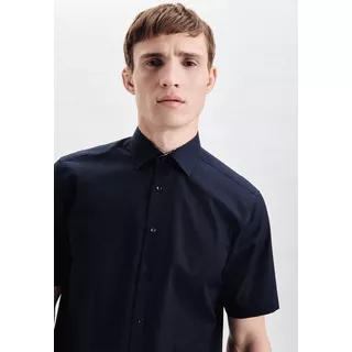 Seidensticker Business Hemd Regular Fit Kurzarm Uni  