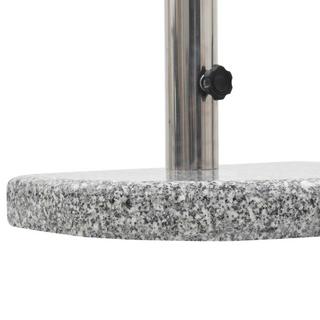 VidaXL Base pour parasol granite  