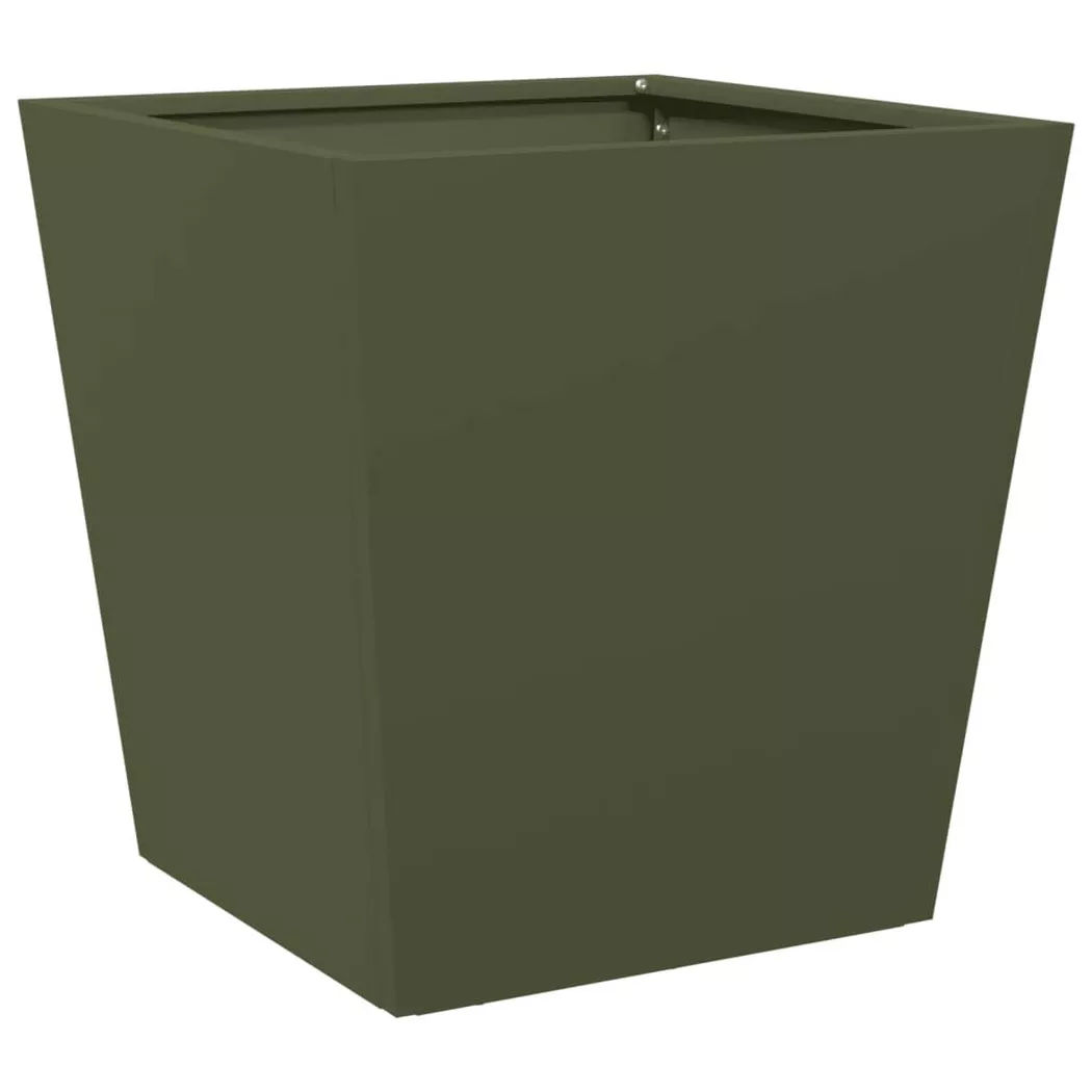 VidaXL - Jardinière acier, One Size, Vert