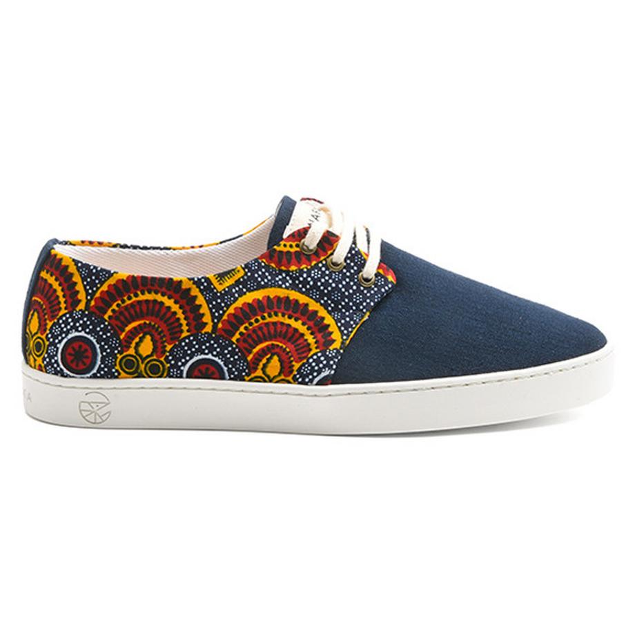 PANAFRICA Alize Sneakers en Toile à Lacets  