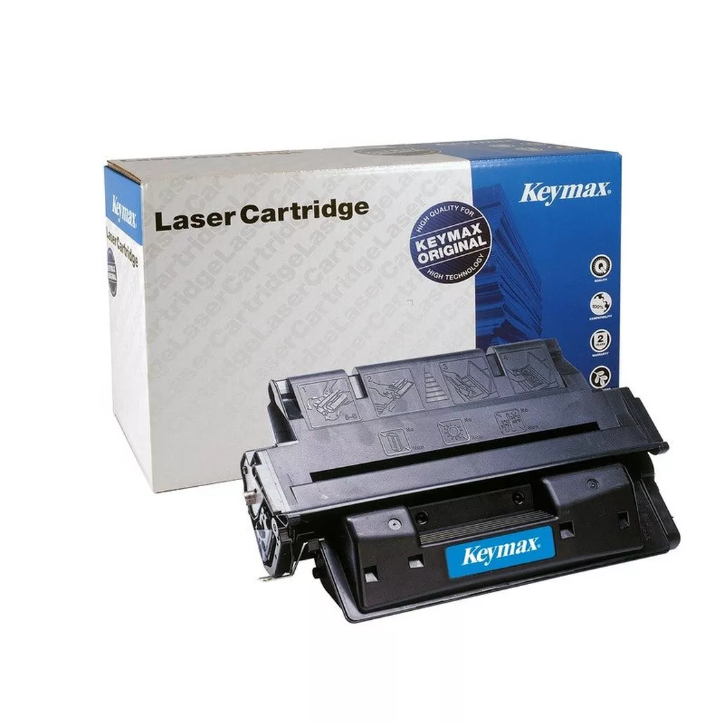 Keymax – RMC-Toner-Modul EP-52X schwarz C4127XKEY zu HP LJ 4000 10’000 S., One Size