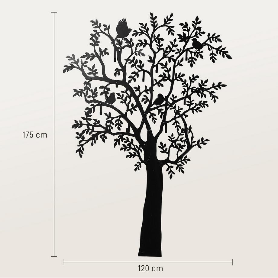 HOMCOM Garderobenhaken  