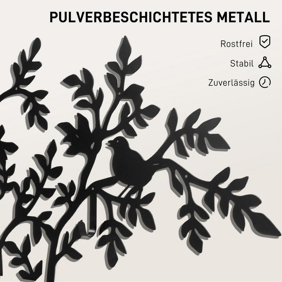 HOMCOM Garderobenhaken  