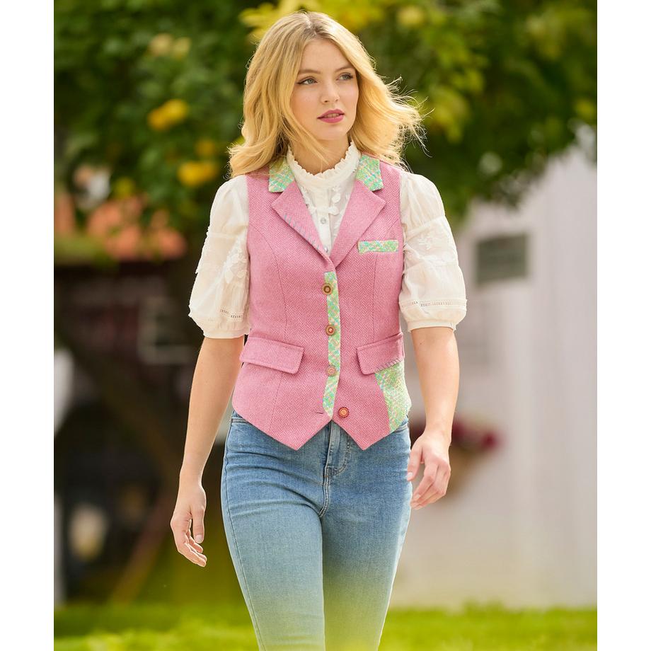 Joe Browns Tweed Patch Weste  