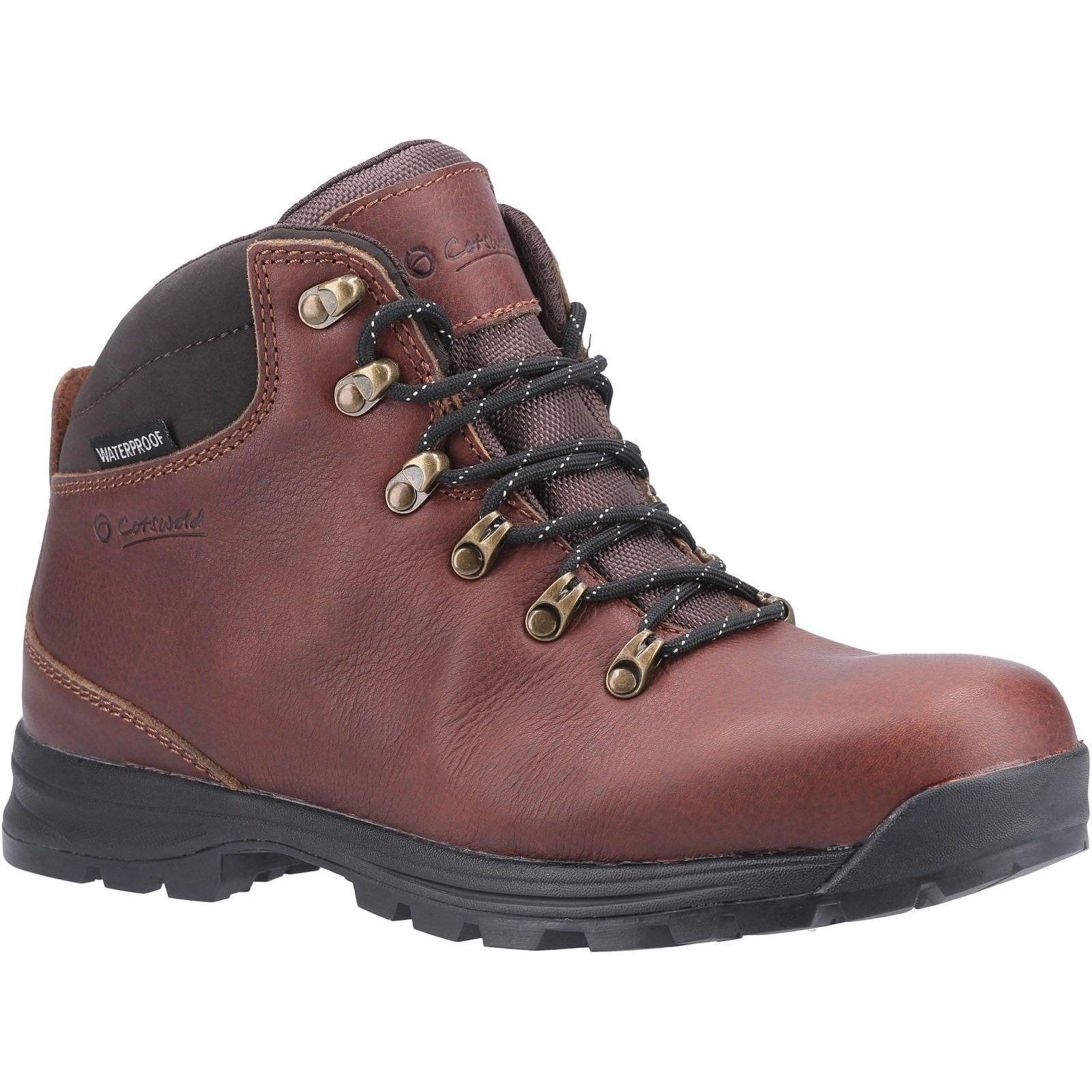 Image of Wanderstiefel Kingsway, Leder Herren Dunkelrot 43