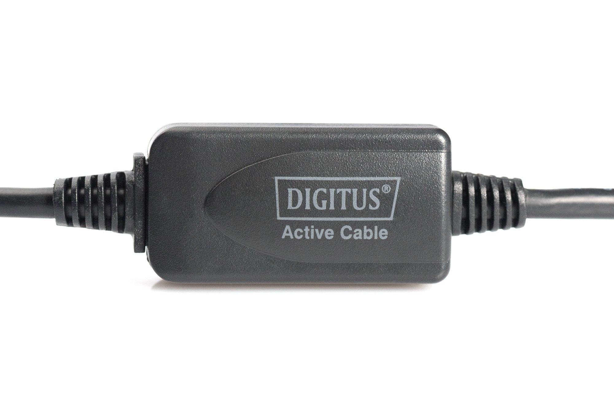 Digitus  Cavo prolunga attivo USB 2.0 