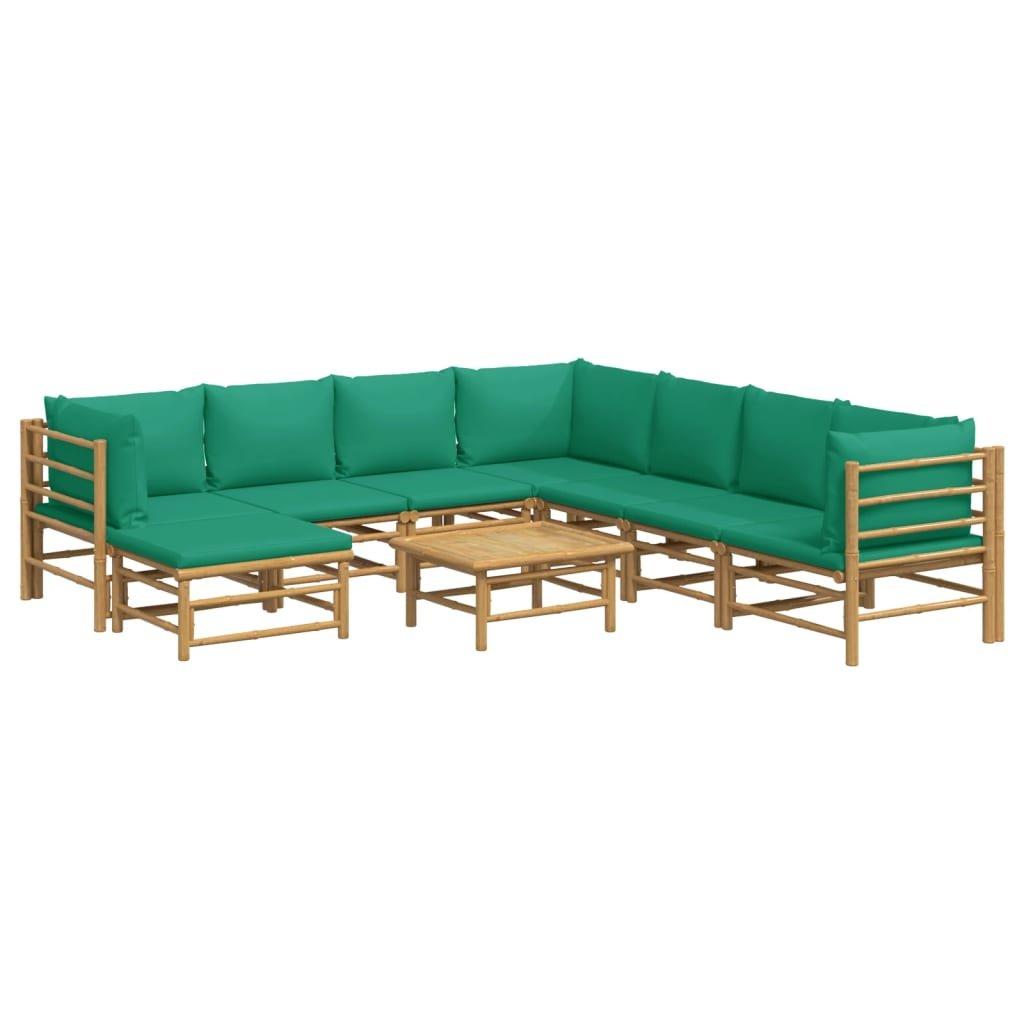 VidaXL Garten lounge set bambus  