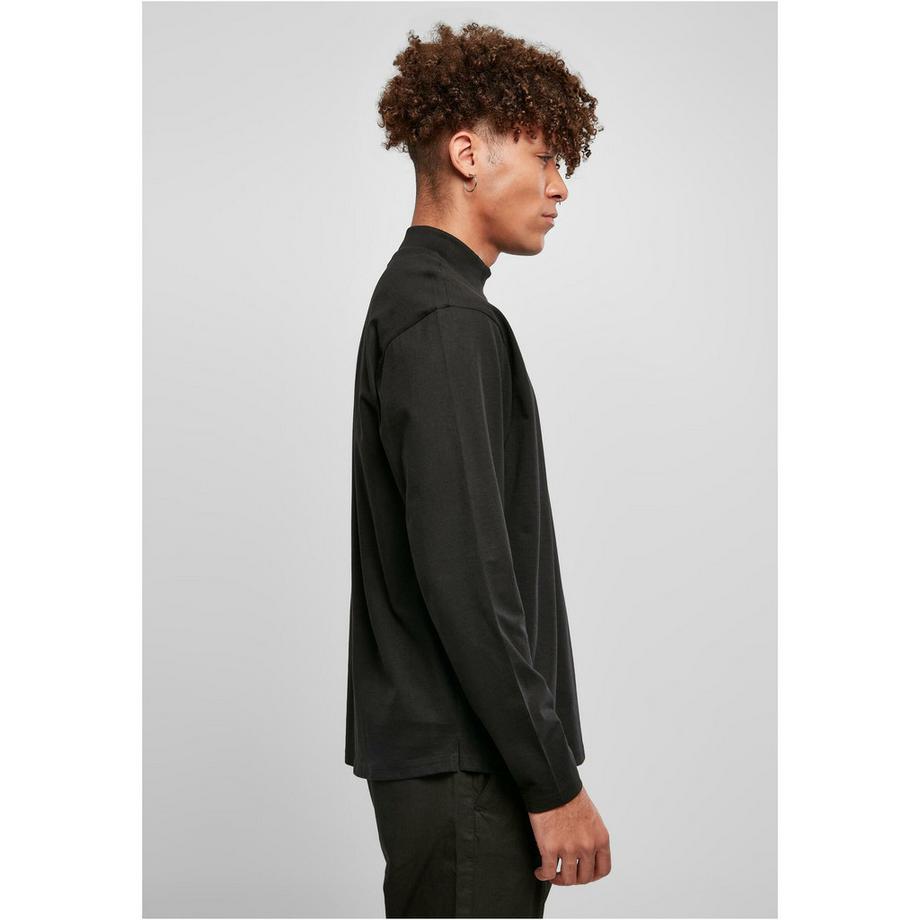 URBAN CLASSICS Langarmshirt Stehkragen Oversized  