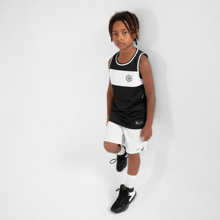KIPSTA  Tanktop Kinder Basketball wendbar Polyester 