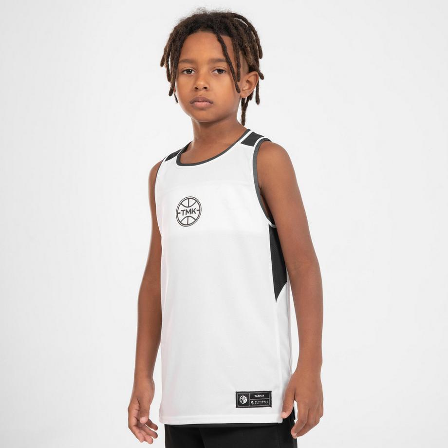 KIPSTA  Tanktop Kinder Basketball wendbar Polyester 