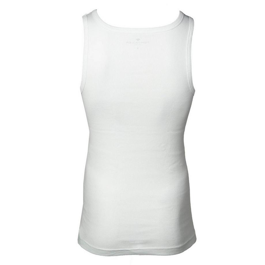 TOM TAILOR 4er Pack Bequem sitzendes Unterhemd  