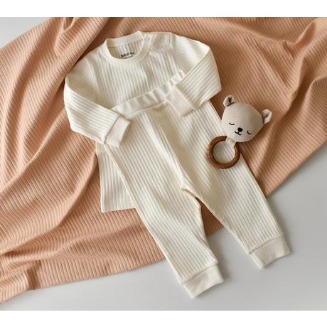 BabyCosy Organic  Set Pantalon et T-shirt à manches longues 