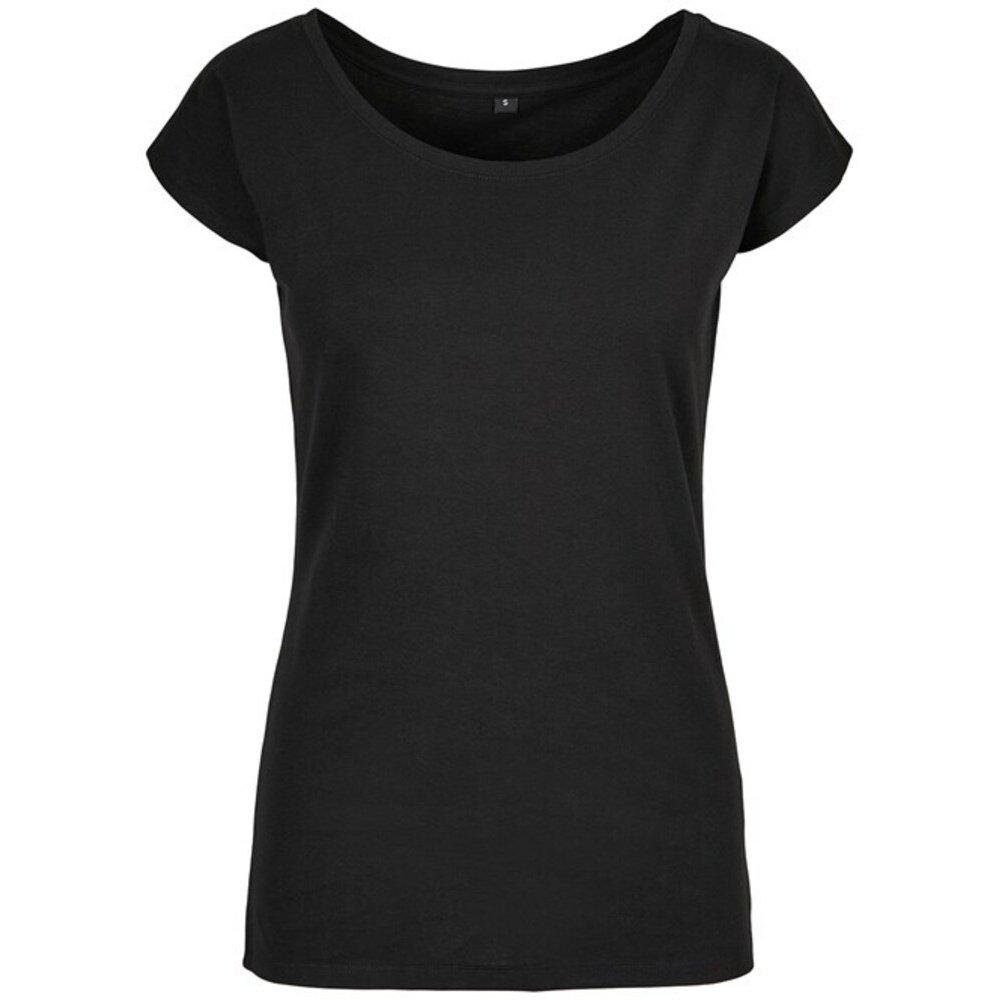 Image of Tshirt Weite Öffnung Damen Schwarz 5XL