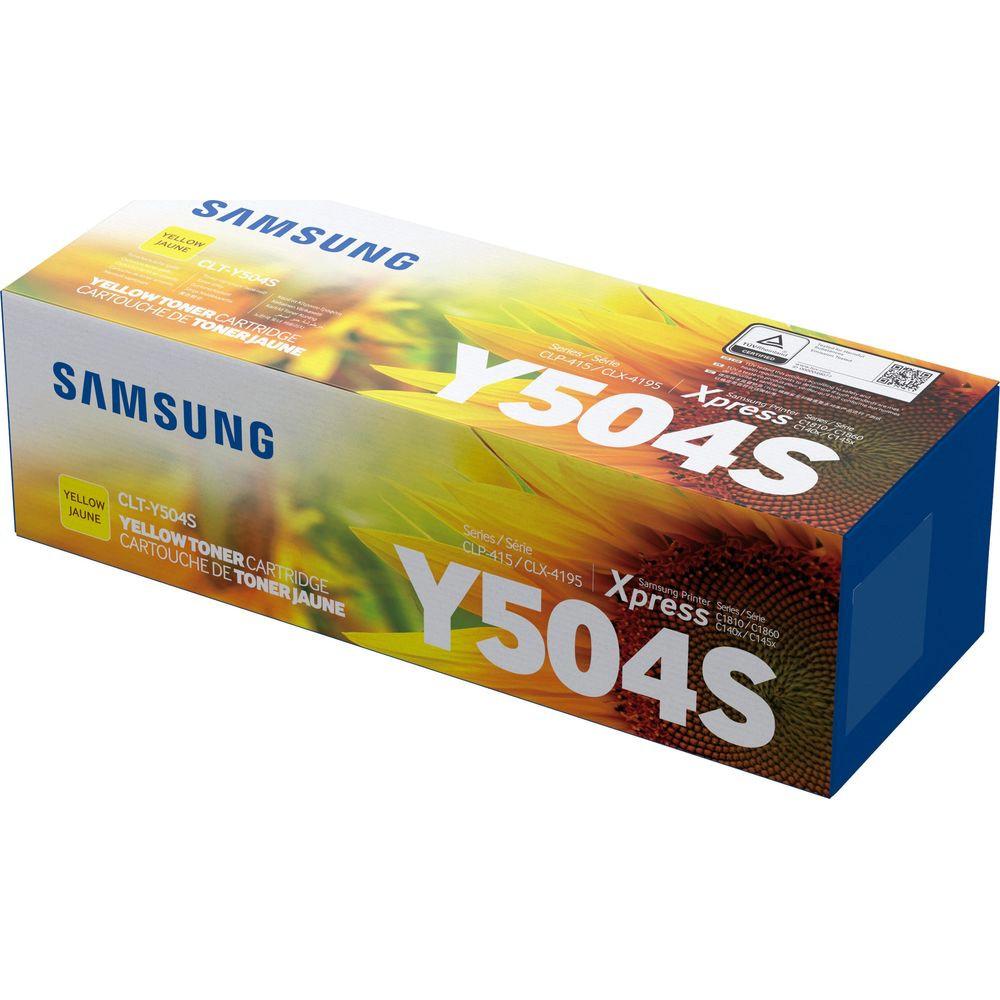 SAMSUNG  CLT-Y504S  Cassetta Toner Giallo 1800 pagine Originale Toner 