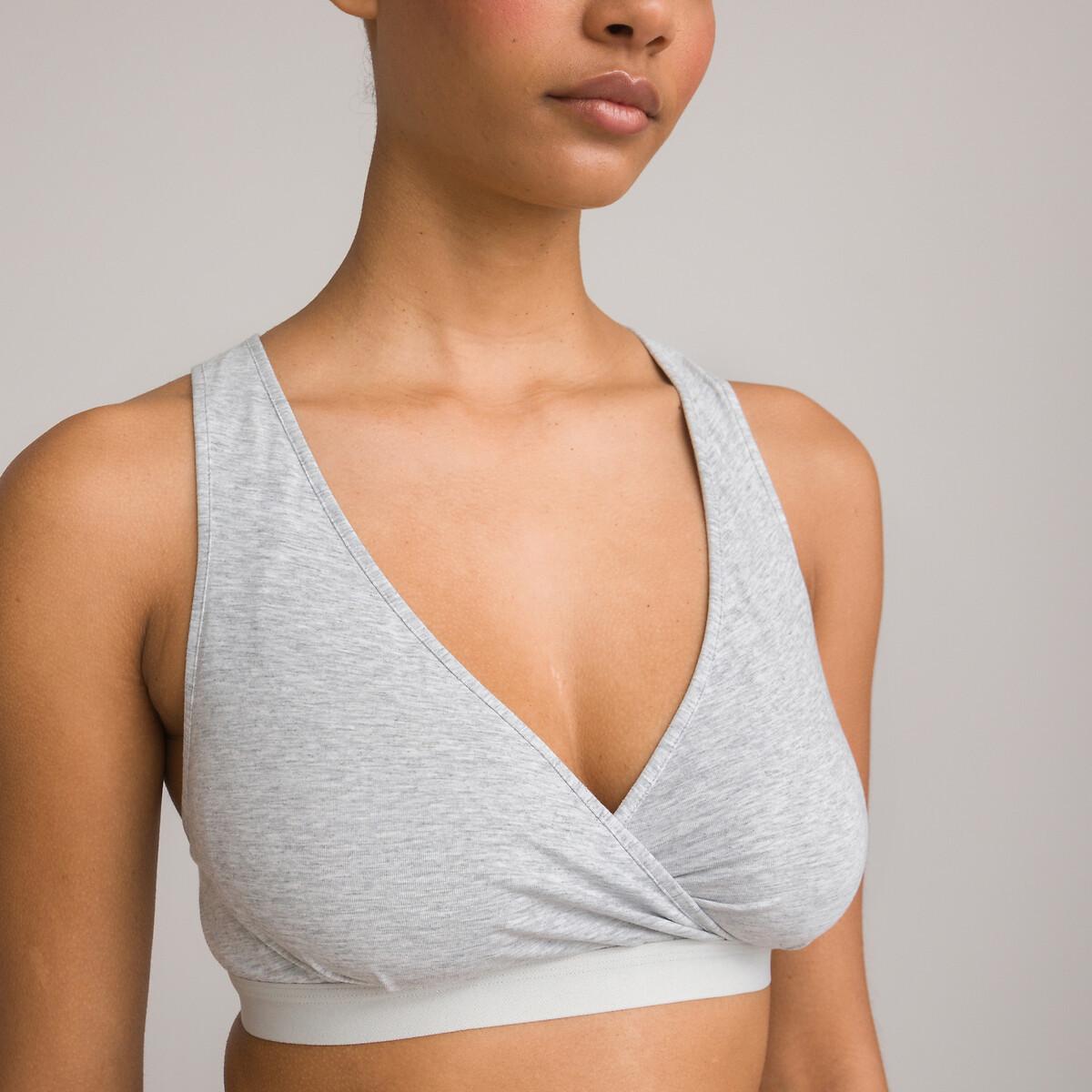 La Redoute Collections  Lot de 2 brassières d'allaitement en coton 