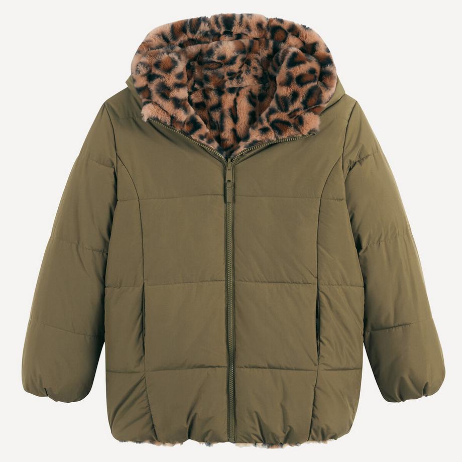 La Redoute Collections Warme wendbare Steppjacke mit Kapuze  