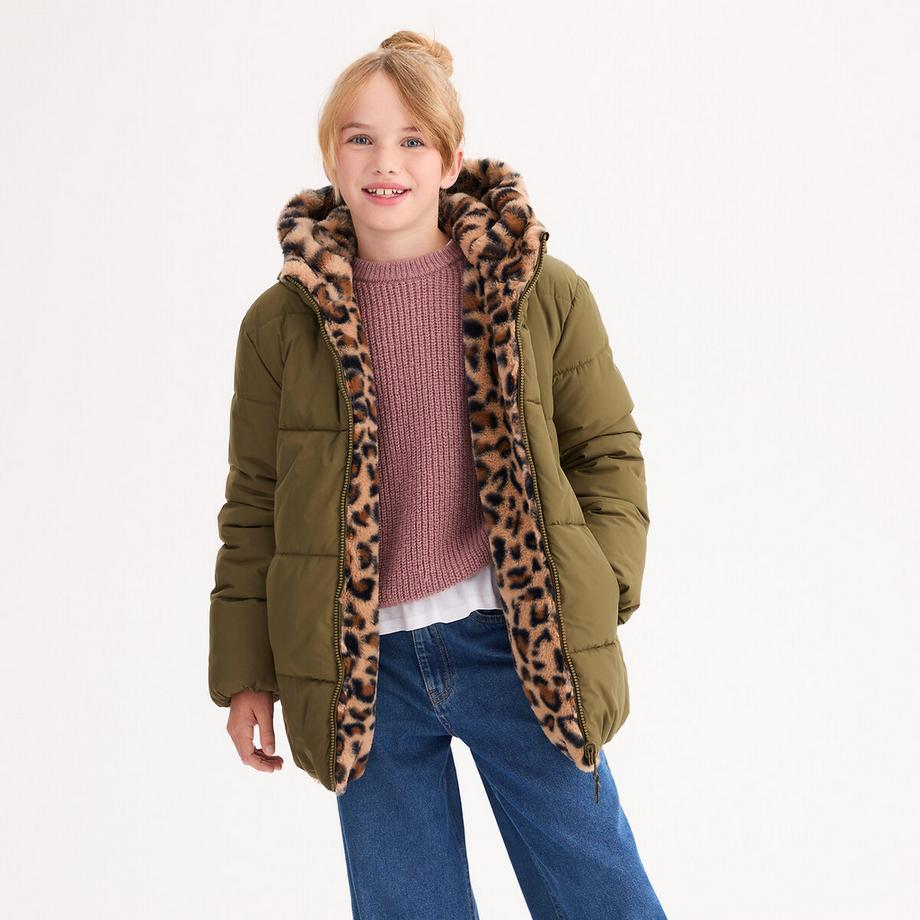 La Redoute Collections Warme wendbare Steppjacke mit Kapuze  