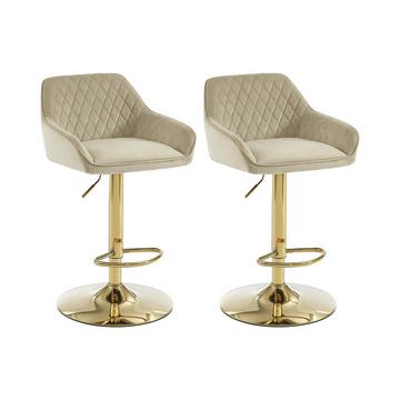 Tabouret de bar polyester TAVOA