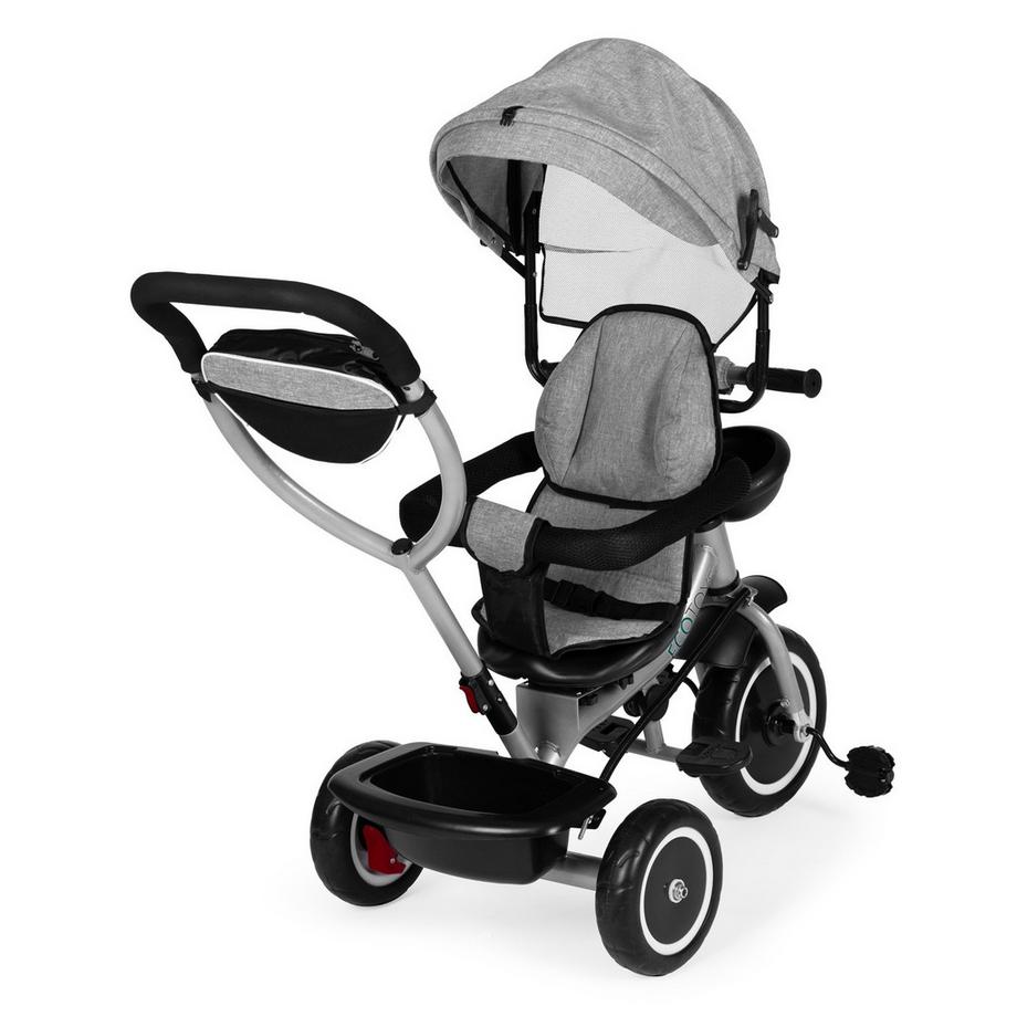 Northio  Poussette tricycle 2 en 1, siège pivotant, auvent pliable 