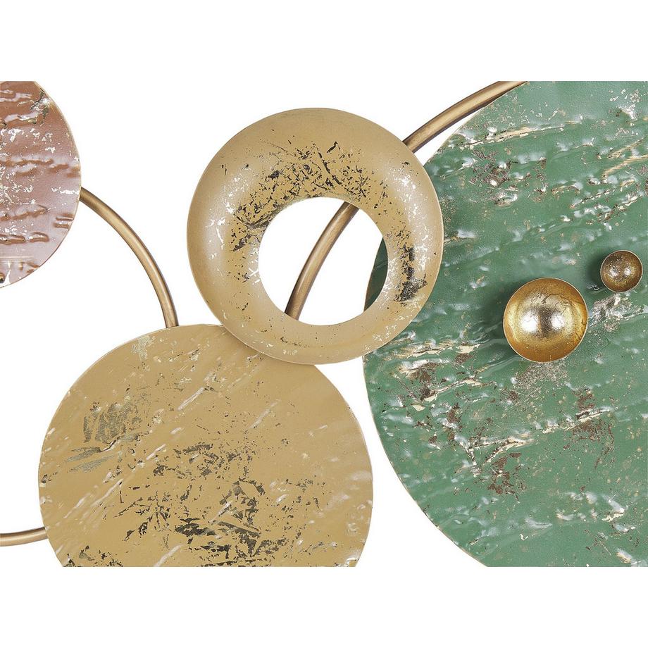 Beliani Wandobjekt aus Eisen Glamourös HELIUM  