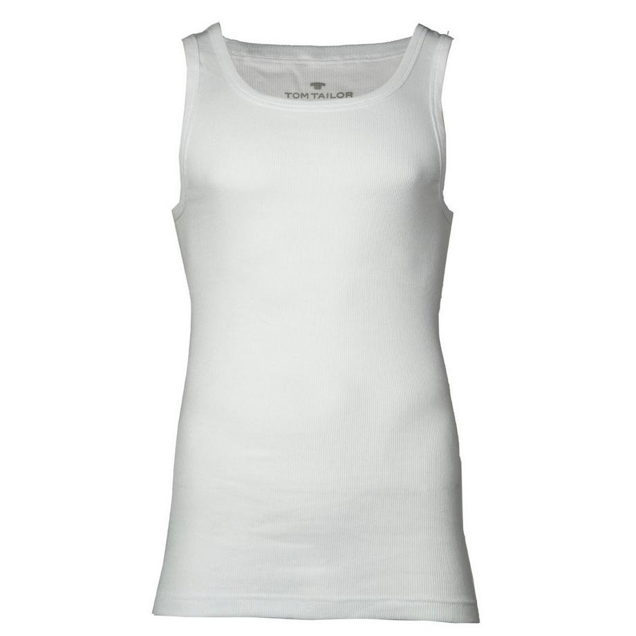 TOM TAILOR Canotta Confezione da 2 Vestibilità confortevole  