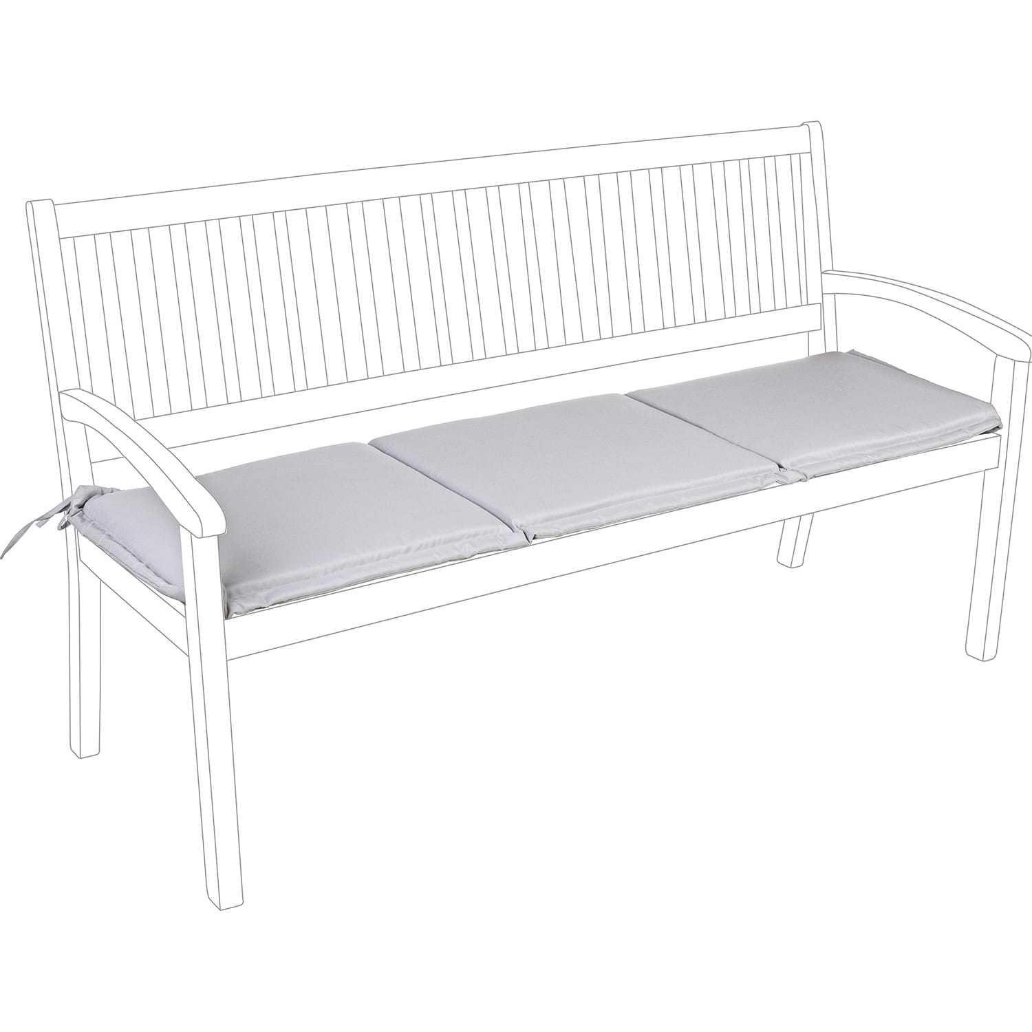 Image of Kissen für Bank 3-Plätzer Taupe Kissen für Bank 3-Plätzer Taupe