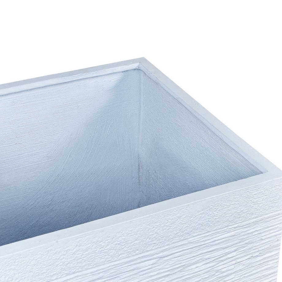 Beliani Vaso per piante en Ossido di Magnesio  PAROS  