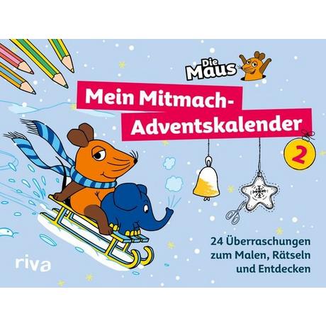 Riva Die Maus – Mein Mitmach-Adventskalender 2  