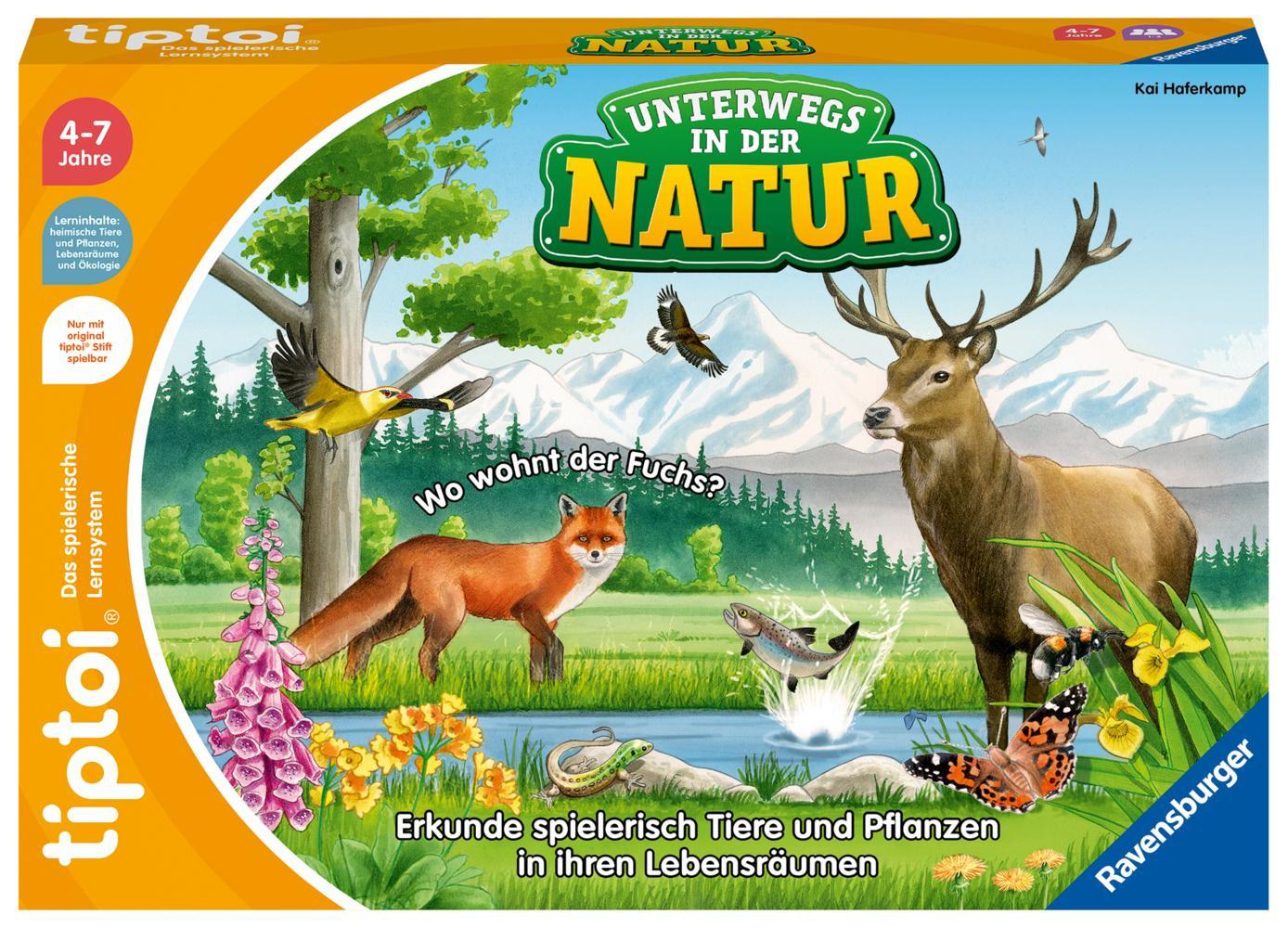 Ravensburger  tiptoi Unterwegs in der Natur 