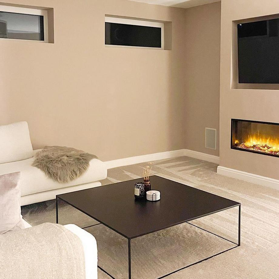 AM.PM Table basse métal acier carrée  