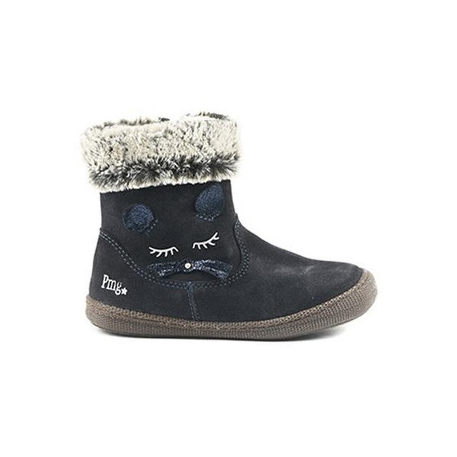 Primigi Bottines Fille avec Bordure en Fausse Fourrure  