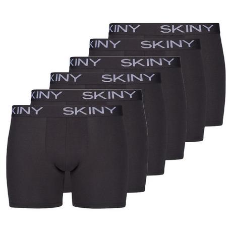 Skiny Confezione da 6 Cotton Pantaloncino Lungo  