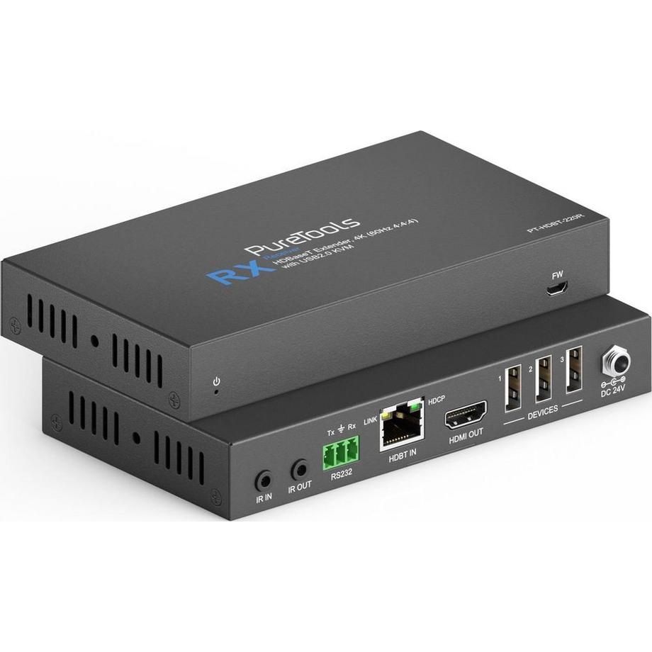 PureTools  Transmitter PT-HDBT-220WP Multiformat HDBaseT 