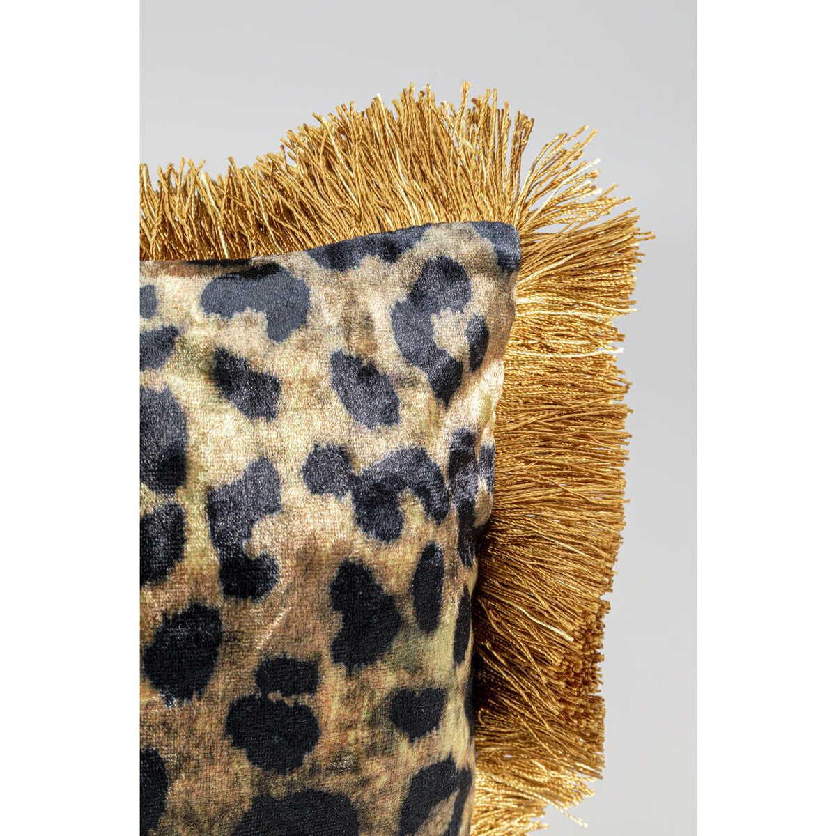 KARE Design Coussin Leo Fringe 45x45  