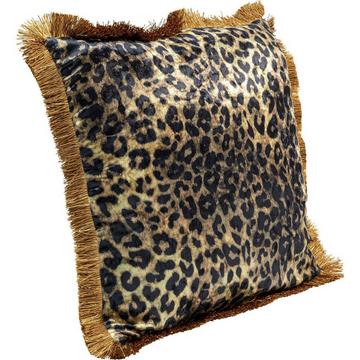 Coussin Leo Fringe 45x45