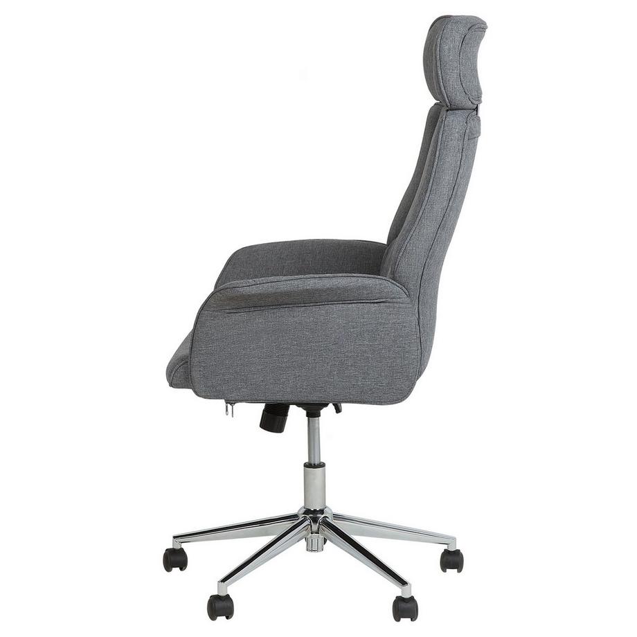 Beliani Chaise de bureau en Tissu Minimaliste PILOT  