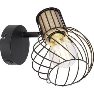 mutoni Spot Luise métal noir 1xE27  