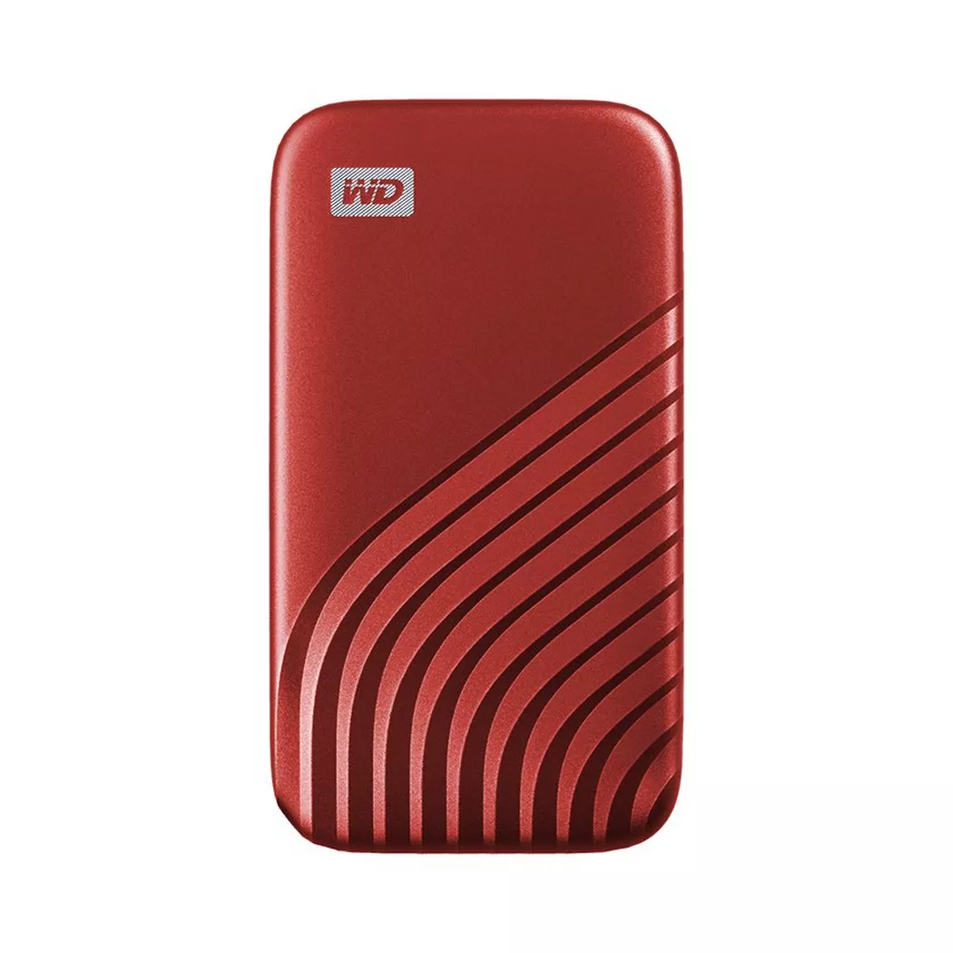 WD My Passport™ externe SSD 2 TB - rot