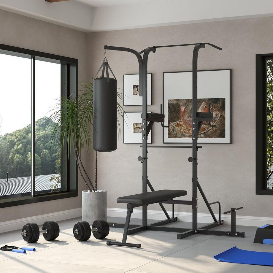 Northio  Set Di Manubri Set Di Manubri Da 30 Kg Con Dischi Di Peso Per Allenamento Di Forza In Acciaio Pu Nero Per Palestra A Casa E In Ufficio 