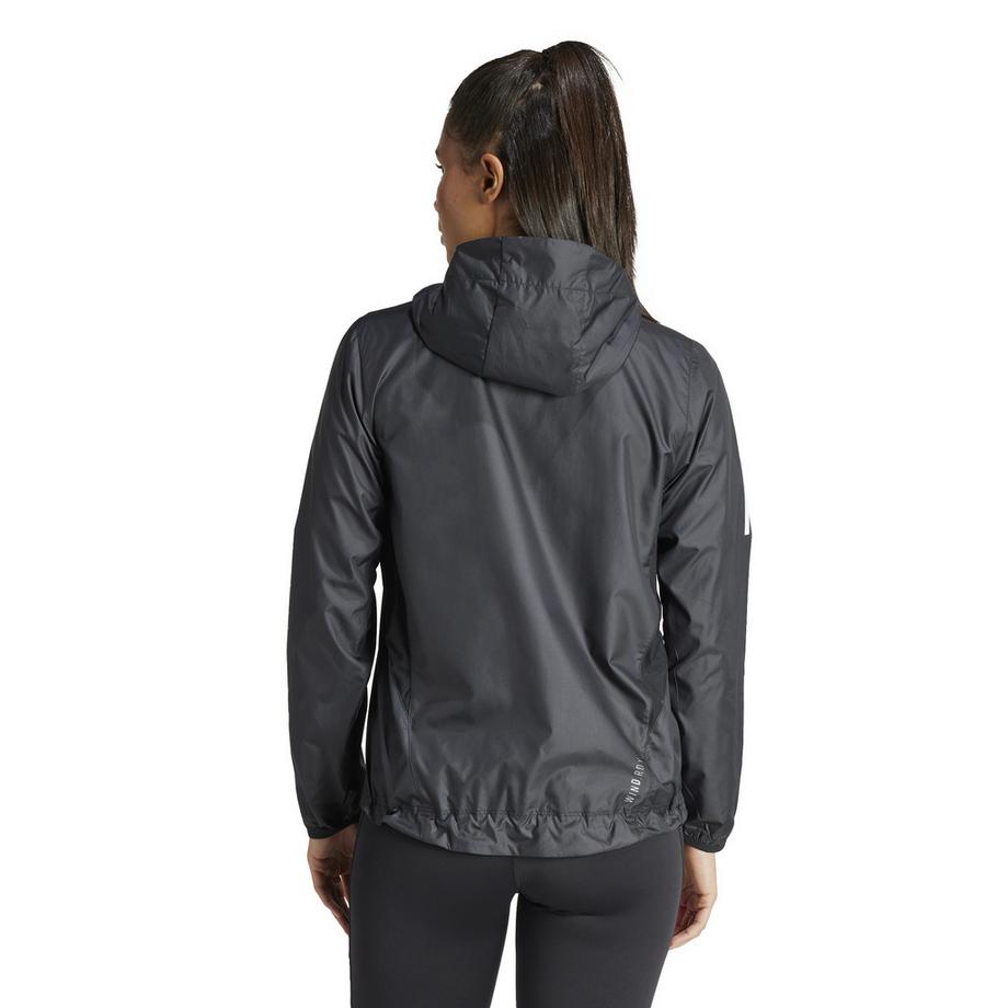 adidas  regenjacke mit kapuze für damen own the run 